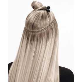 Butterfly Weft Hair Extensions - Straight - 18 inches - White/Ivory